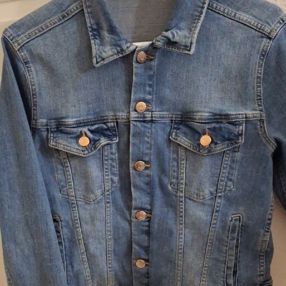 Classic Blue Denim Jean Jacket